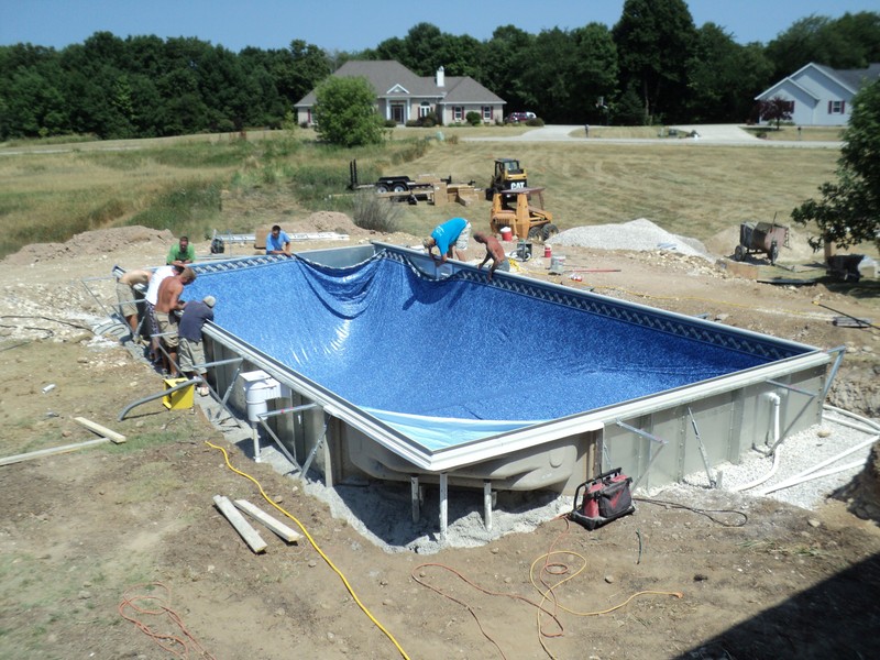 Vinyl Liner Pool - In-Ground - Spring's Pools and Spas